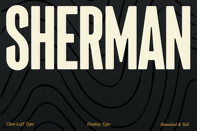 Sherman Typeface bold font bold free font classic condensed font design display font display serif eco font headline headline font hipster font logo font modern rounded corners rounded sans serif soft font t shirt tall tall font wood type