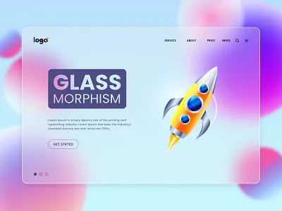 Glass Morphism Effect Design 3d 3d design animation branding dark mode dashboard design e commerce design glass effect glass morphism glassmorphism graphic design illustration interaction design landing page logo design minimalist design product design typography uiux design web design