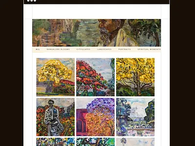 Responsive website for arts gallery art art gallery art website artistic website design gallery website illustrations mobile website responsive design responsive website ui ui and ux uiux user experience user interface ux web web design website design website development