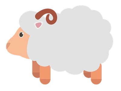 Sheep animal icon sheep