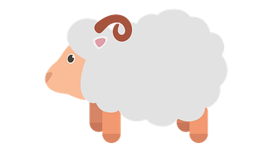 Sheep animal icon sheep