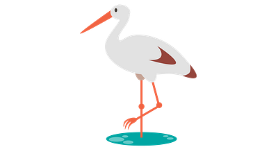 Ardea animal ardea icon