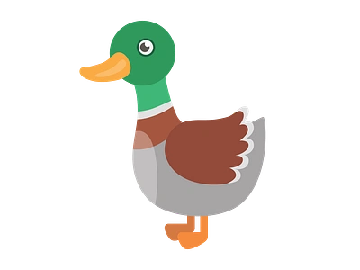 Duck animal duck icon