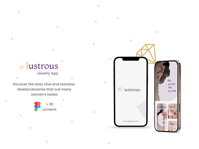 Jewelry App ui ux