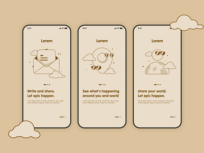 Onboarding app onboarding branding graphic design illustration onboarding onboarding design product design ui