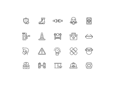 Safety Icons icon icon design icon set icons safety safety icon safety vector vector icon