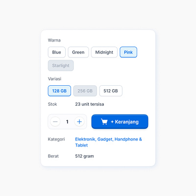 Add to Cart - Exploration 🛒 cart marketplace ui