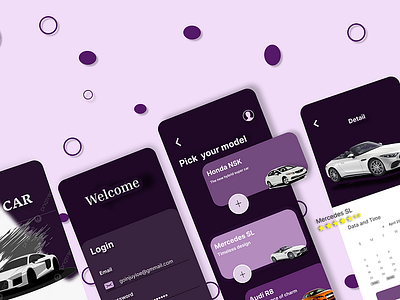 Car App ui ux