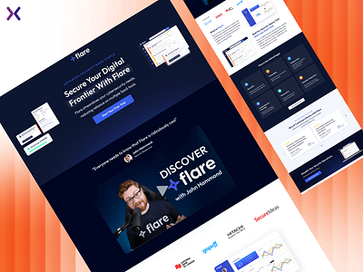 Free Trial Landing Page branding clean design design dribbble shot free trial free trial landing page landing page design landingpage lead generation saas ui ux