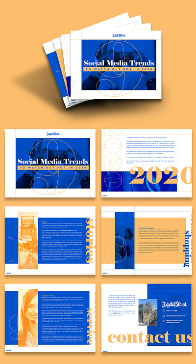 Digital Stand Whitepaper PDF Design book branding company corporate creative design digital download ebook free graphic graphic design illustration indesign layout online pdf print social whitepaper