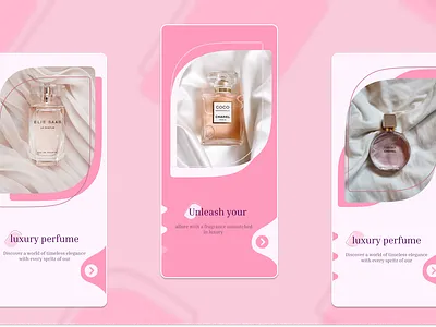 perfume store ui