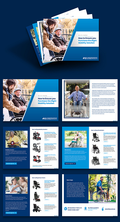 ILS Whitepaper PDF Design australia book branding company cover creative design digital ebook free graphic illustration ils indesign layout medical online pdf print whitepaper