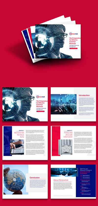 Renewtrak Whitepaper PDF Design book branding company corporate creative customer design digital download ebook graphic illustration layout online pdf print tech technology whitepaper