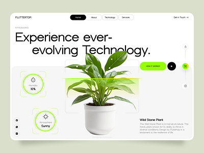 Plant AI Website UI Design ai generator tool ai website artificial intelligence artificialintelligence buy plant online creative pattern designs deep learning ecommerce fluttertop green home page landing page leaf machine learning machinelearning minimal plantcare plants web webdesign