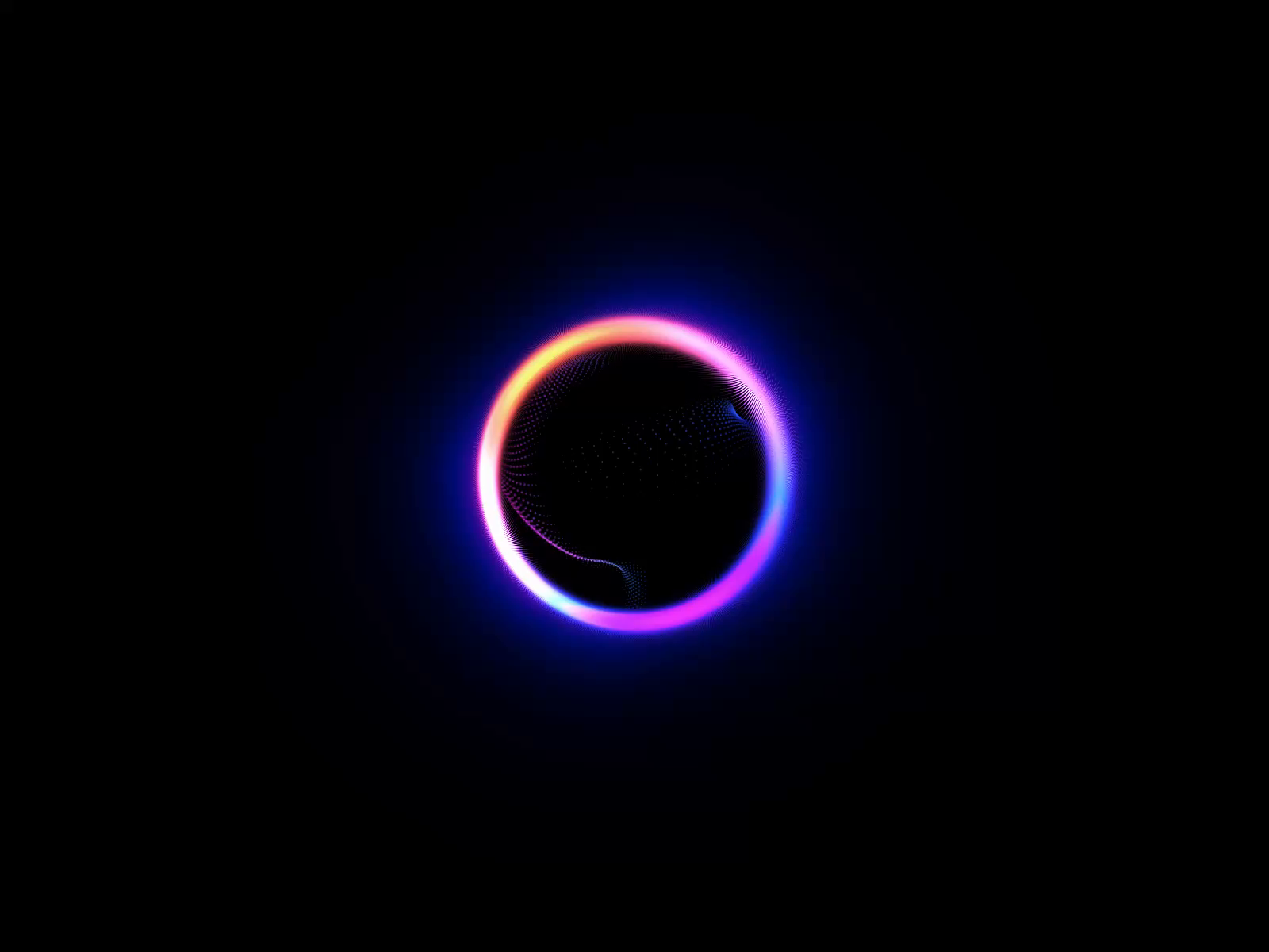 Example of Voice AI Assistant Motion Visual (Sound On)