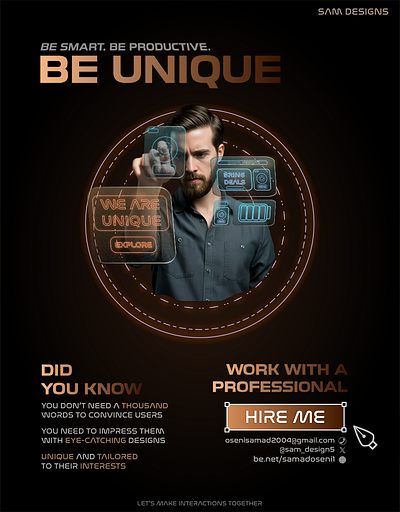 PROMOTION FLYER graphic design ui