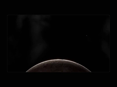 Rising planets animation for hazen.com.au 3d animation mot render web web design