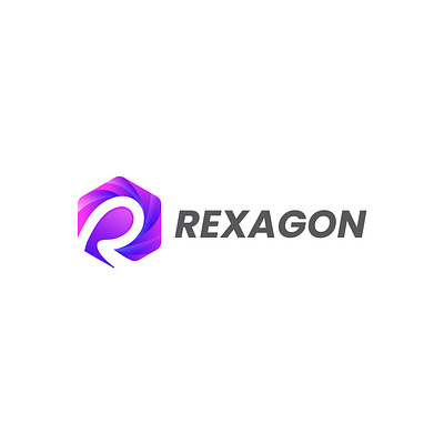 Rexagon Logo brand brand identity branding graphic design icon identity logo logo design monogram monogram logo