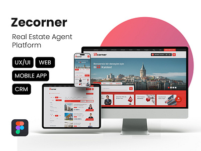 Real Estate Agents Platform real estate ui uxui