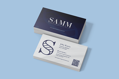 Business Card Design aesthetics branding business cards clinic design graphic design logo medical