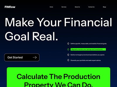 FINflow (mockup) cleandesign designinspiration financedesign financewebsite financialservices financier finflow fintech minimaldesign mockupdesign uiuxdesign userexperience uxui webdesign