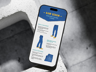 Raw Denim: Everything You Need To Know data visualization denim denim trends fabric fashion fashion illustration fashion infographic graphic design infographic infographic design infographics material material science sustainable fashion textile textile design textile industry textiles trends visual storytelling