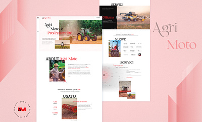 Agriculture Landing page Design agriculture branding figma figma design figma to html graphic design landing page landing page design ui ui design uiux website website design website redesign