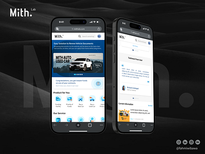 New Homepage Design app banner car chrome eccomerce google header home icon mobile modern news product promo promotion search service testimoni ui used car