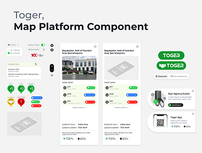 Map Platform Component component map ui ux