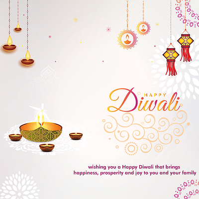 Diwali Post app design graphic design illustration typography