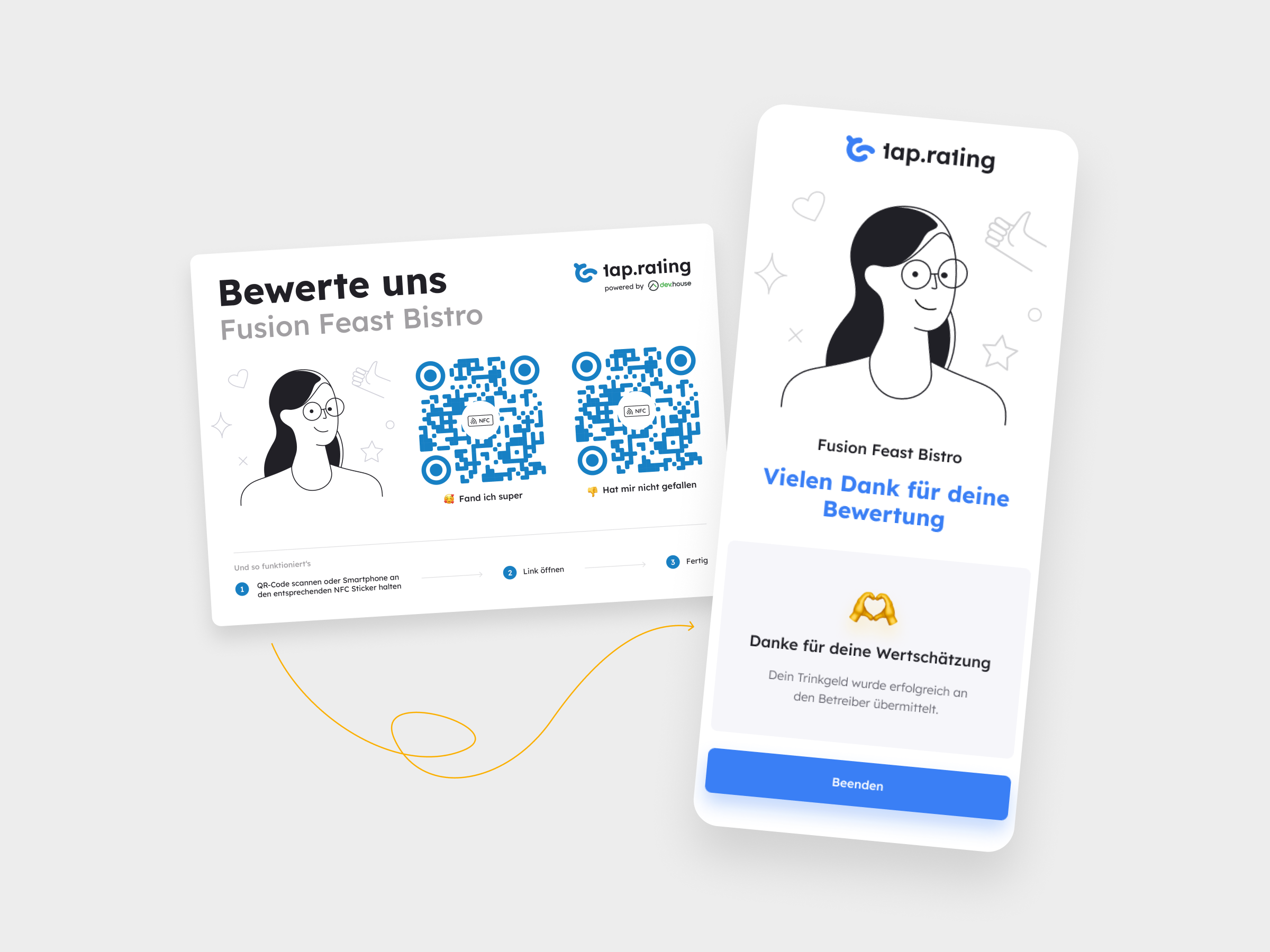 Mobile Rating App by indeso on Dribbble