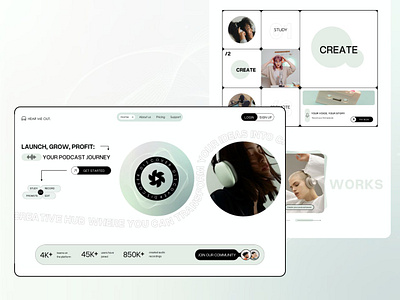 Create - Web Design app design logo ui ux