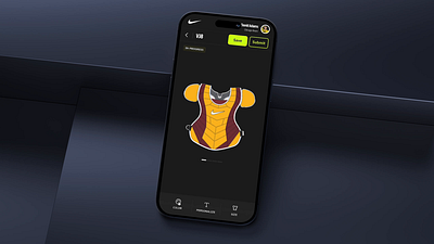 Nike Mobile app 3d animation branding clean ui dailyui design dribbble dribbble best shot illustration logo motion graphics ui ux