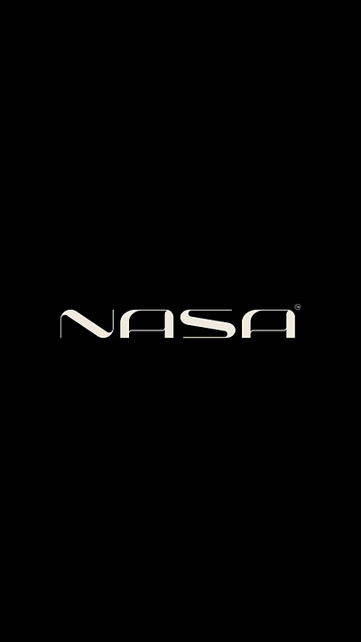 NASA logotype brandidentity branding design graphic design logo monogram typography