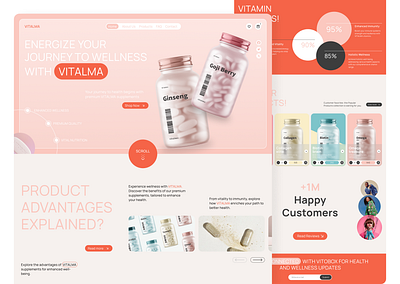 VITALMA APP DESIGN app design illustration logo ui ux