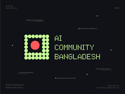 AI Community Bangladesh ai ai technology branding creative logo logo logo and branding logodesign minimal modern logo tech logo technology