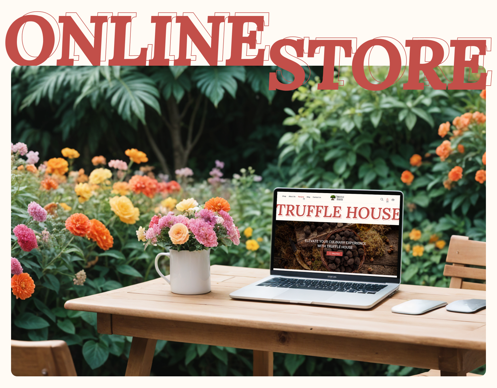 Online Store | Web Design | Website | Truffle House design figma online shop online store shop store ui uiux user interface ux web webdesign