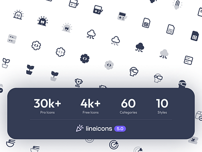 Lineicons V5 Sneak Peek icon pack icons iconset line icons svg