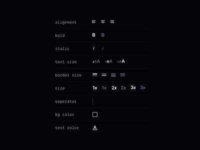 Format Tooltip Icons -Storyly Old UI designsystem icon icon design