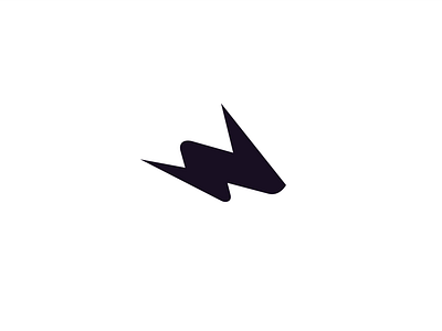 Rabbit blitz branding dynamic fast geometry graphic design hare icon illustration light lightning bolt line logo mark minimalist run simple speed storm thunder