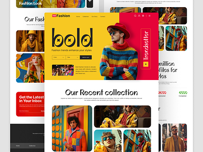 Bold Fashion Shopify Products Store bold bold fashion fashion landing page fashion website home page homepage design interface landing page men fashion products store shopify shopify bold products store shopify store ui uiux user experience ux web design website women fashion