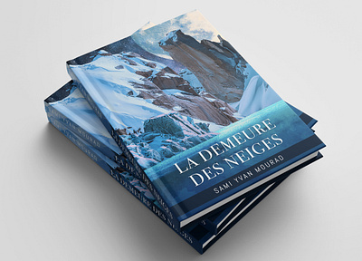 Book Cover Design "La Demeure Des Neiges" book book cover ebook graphic design kindle novel print design