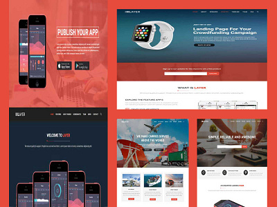 🚀🌐 Layer - SaaS & Startup Landing Page WordPress Theme 🖥️🌟 built in templates creative digital agency landing page wordpress theme