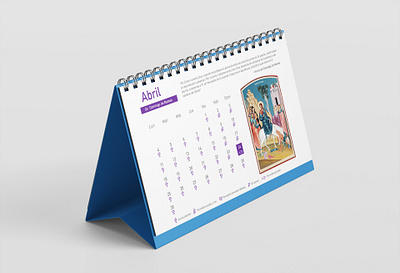 Religious Calendar Design calendar design graphic design print