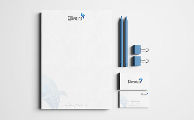 Branding & Stationary Design branding business card letter logo print stationary