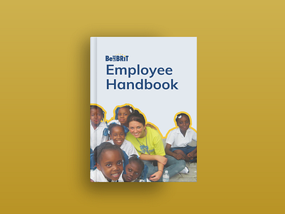 Employee Handbook Template Design book booklet canva design layout temaplate