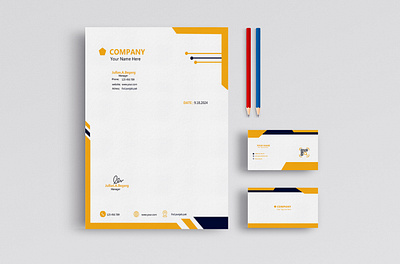 I will design logo business cards letterhead and envelope bifold brochure branding brochure design catalog design company profile design envelope flyer design graphic design letterhead