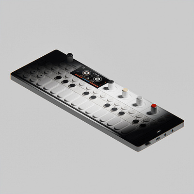 OP-1 FIELD PRACTICE 3d 3d product 3d render blender cgi keyboard lighting rendering texturing