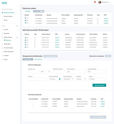 Healthcare Platform Design admin complex design forms healthcare management platform system table ui uiux ux