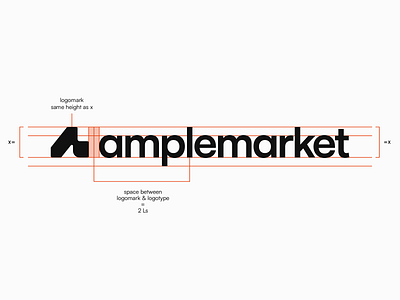 Amplemarket Logo Construction a lettermark a logo a monogram abstract logo ai logo brand design brand identity branding grid logo growth logo logo logo construction ramp logo rebranding sales logo tech logo type typography